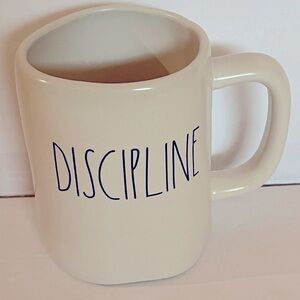 Rae Dunn Discipline Coffee Mug